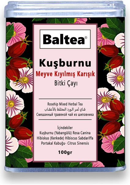 Kuşburnu Karışık Bitki Çayı 100G