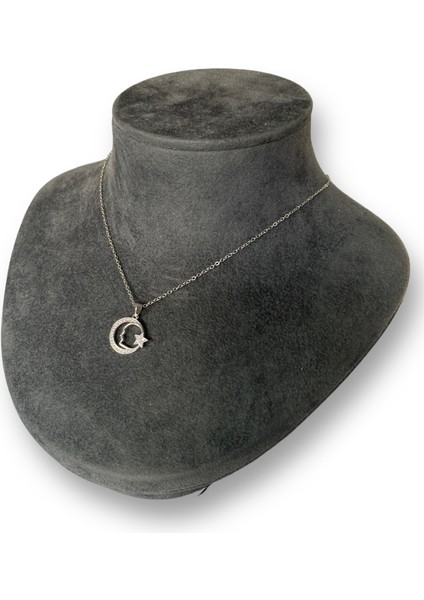 Atatürk ve Ay Yıldızlı Çelik Kolye modelleri