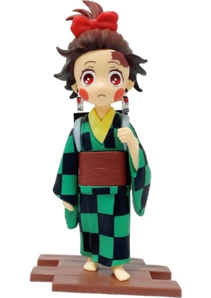 Demon Slayer Kimetsu No Yaiba Tanjiro Face Figür modelleri