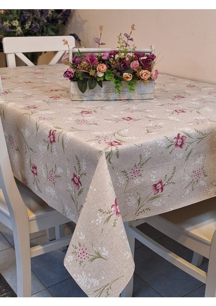 Elyaflı Pvc Muşamba - Desenli Silinebilir Masa Örtüsü
