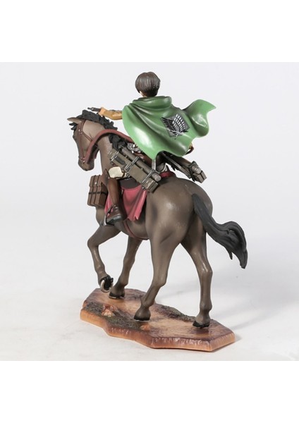 Attack On Titan Levi Ackerman Horse Riding Figür