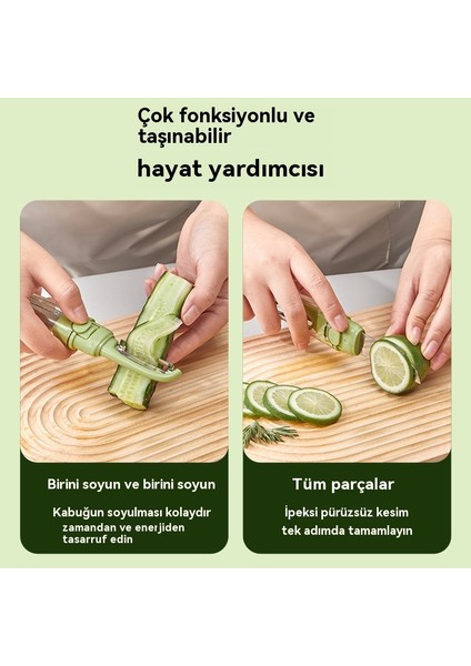 Taşınabilir Çok Fonksiyonlu Soyucu ve Kazıyıcı (Yurt Dışından) indirimleri