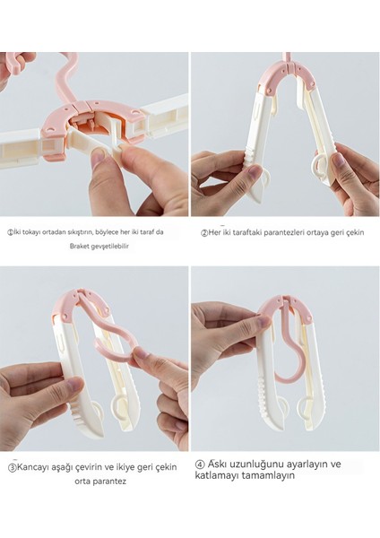 Çok Fonksiyonlu Taşınabilir Katlanır Elbise Askısı (Yurt Dışından) fiyatları