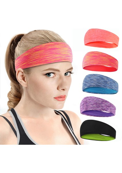 Koşu Yoga Fitness Bisiklet Dans Spor Ter Emici Kafa Bandı (Yurt Dışından) modelleri