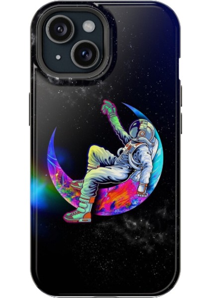 Samsung Galaxy S20 Ultra Uyumlu Silikon Kılıf - Alone Astronot 3