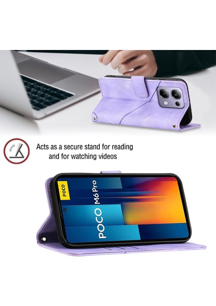 Xiaomi Redmi Için Not 13 Pro 4g Kart Tutucu Cüzdan Kapak Çevirin Deri (Yurt Dışından)