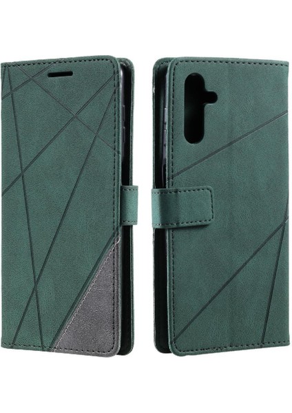 Samsung Galaxy A54 5g Için Kılıf Cüzdan Flip Folio Kart Tutucu Kickstand Pu (Yurt Dışından)