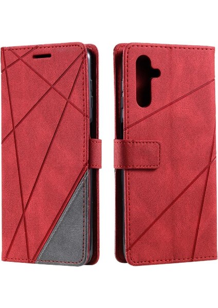 Samsung Galaxy Case 5g Kart Tutucu Için Kickstand Darbeye Cüzdan Pu (Yurt Dışından)