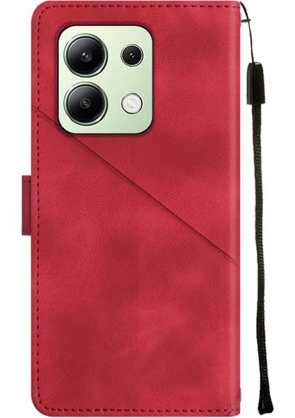 Xiaomi Redmi Için Not 13 4g Cüzdan Kapak Çevirin Manyetik Deri Kart (Yurt Dışından)