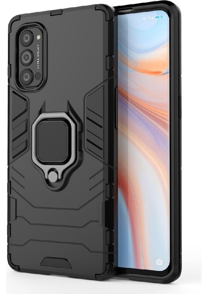 Oppo Oppo 4 Pro Askeri Damla Koruma Darbeye Kapak Halkası Için Kılıf (Yurt Dışından)