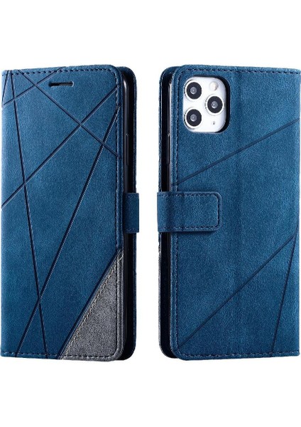 IPhone 11 Için Kılıf Pro Max Cüzdan Flip Folio Darbeye Kart Tutucu Pu (Yurt Dışından)