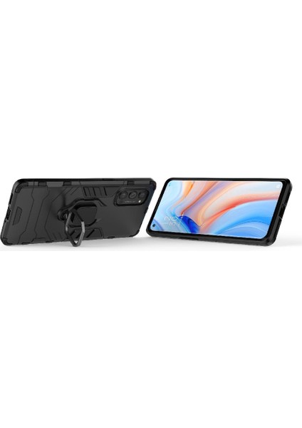 Oppo Oppo 4 Pro Askeri Damla Koruma Darbeye Kapak Halkası Için Kılıf (Yurt Dışından)