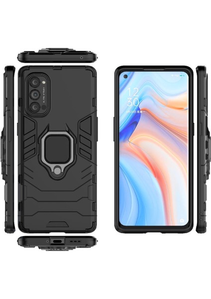 Oppo Oppo 4 Pro Askeri Damla Koruma Darbeye Kapak Halkası Için Kılıf (Yurt Dışından)