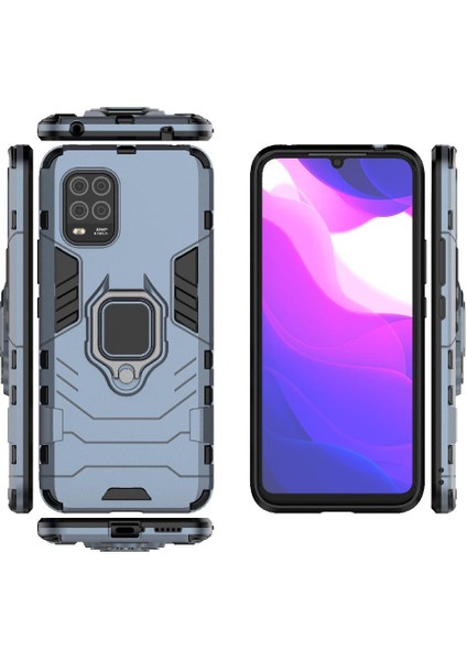Xiaomi 10 Lıte 5g Askeri Damla Koruma Kickstand Darbeye (Yurt Dışından) modelleri