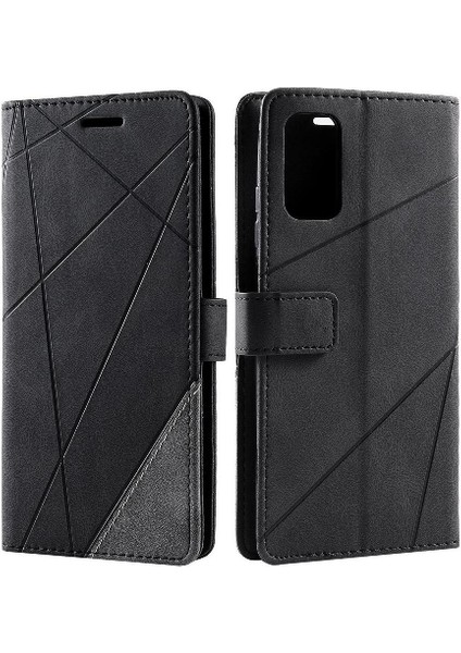 Xiaomi Redmi Not 10T Için Kılıf 5g Darbeye Cüzdan Flip Folio Pu Deri (Yurt Dışından)