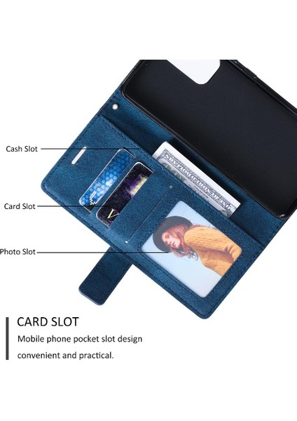 Xiaomi Redmi Not 10 5g Kart Tutucu Için Kickstand Cüzdan Flip Folio (Yurt Dışından)