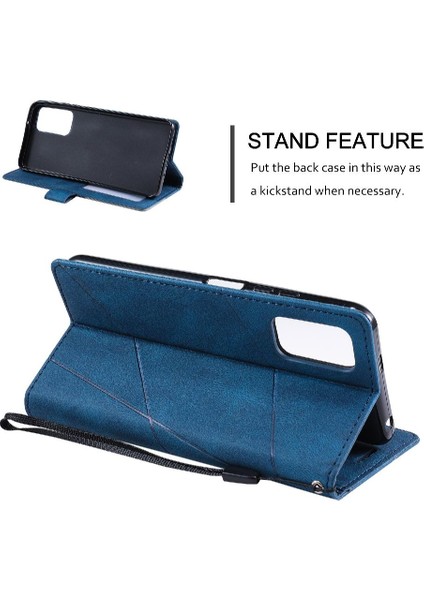 Xiaomi Redmi Not 10 5g Kart Tutucu Için Kickstand Cüzdan Flip Folio (Yurt Dışından)