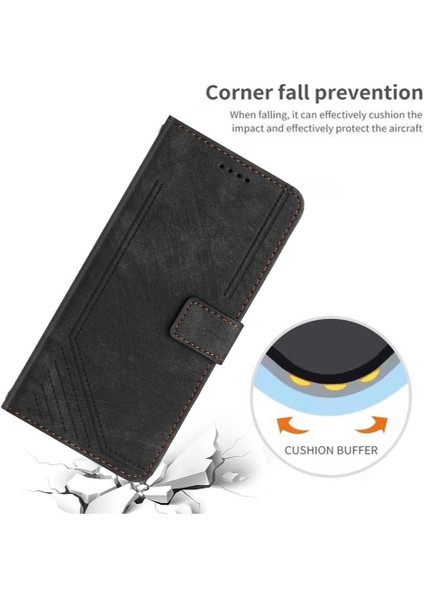 Xiaomi Redmi Için Not 13 Pro 4g Kart Ekleme Pu Deri Yan (Yurt Dışından)