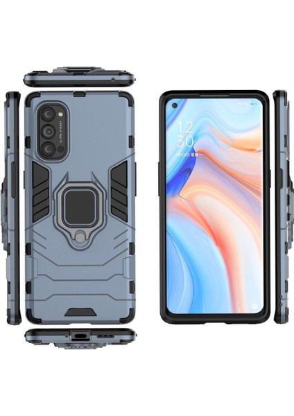 Oppo Oppo 4 Pro Askeri Damla Koruma Darbeye Kapak Halkası Için Kılıf (Yurt Dışından)