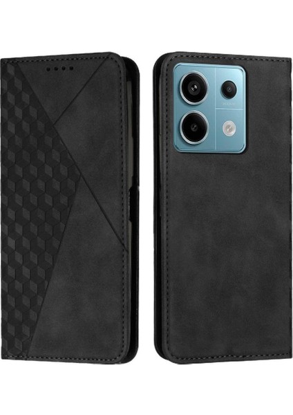 Xiaomi Redmi Için Not 13 Pro 4g Pu Deri Kart Ekleme Yan (Yurt Dışından)