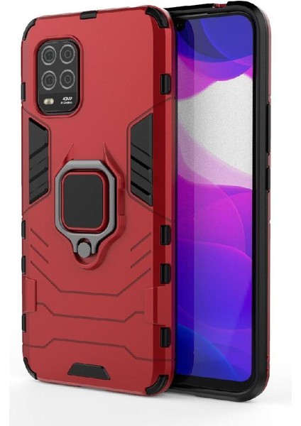 Xiaomi 10 Lıte 5g Askeri Damla Koruma Kickstand Darbeye (Yurt Dışından)