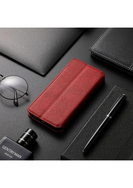 Infinix Not 12 Için Kılıf Deri Kılıf Cüzdan Fonksiyonu Kapak Çevirin Moda (Yurt Dışından)
