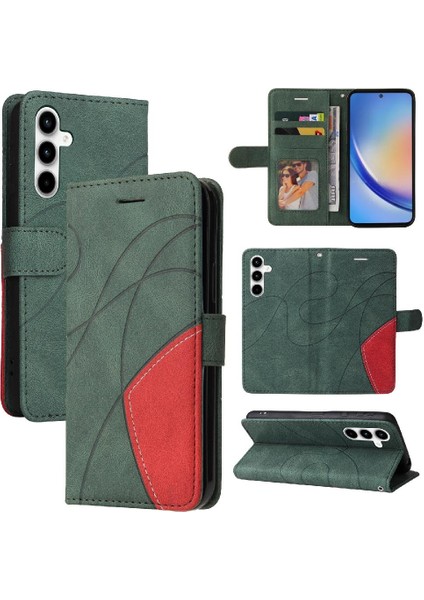 Samsung Galaxy A35 5g Için Kılıf Kart Yuvası Standı ile Pu Deri Flip Folio (Yurt Dışından) indirimleri