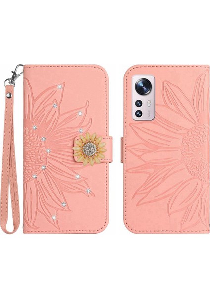 Xiaomi 12 Lite Telefon Kılıfı Için Flip Cüzdan Kredi Kartı Pu Deri Kapak (Yurt Dışından)