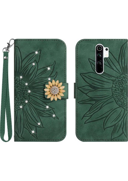 Xiaomi Redmi Için Not 8 Pro Telefon Kılıfı Pu Deri Kapak Çevirin Kart (Yurt Dışından)