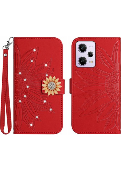 Xiaomi Redmi Not 12 Pro Telefon Kılıfı Için Kılıf Kart Tutucu Çevir Cüzdan Kart (Yurt Dışından)