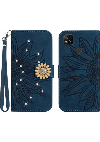 Xiaomi Redmi 9c Telefon Kılıfı Kapak Cüzdan Kredi Kartı Darbeye Tpu (Yurt Dışından)