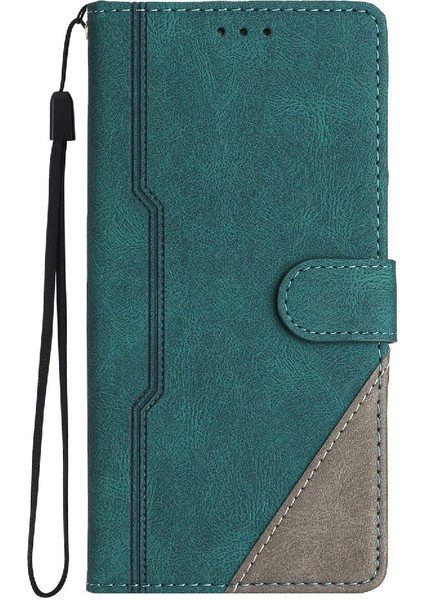 Realme 8 5g Kart Yuvaları Için Kılıf Kapak Manyetik Kapatma Handy Standı Pu (Yurt Dışından)