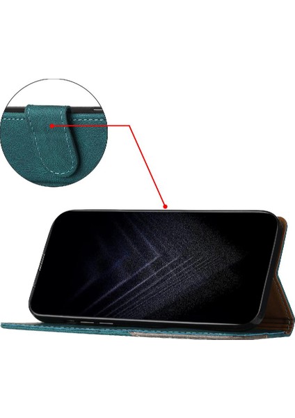 Realme 8 5g Kart Yuvaları Için Kılıf Kapak Manyetik Kapatma Handy Standı Pu (Yurt Dışından) fiyatları