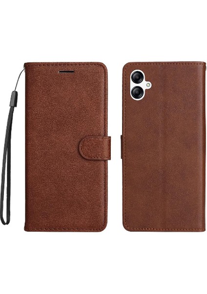 Kart Yuvası ile Samsung Galaxy A05 Için Flip Case Iş Cüzdan Telefon Kılıfı (Yurt Dışından)