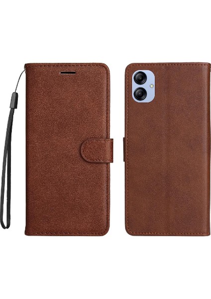 Samsung Galaxy A04E Iş Cüzdan Telefon Kılıfı Için Flip Case Klasik Katı (Yurt Dışından)