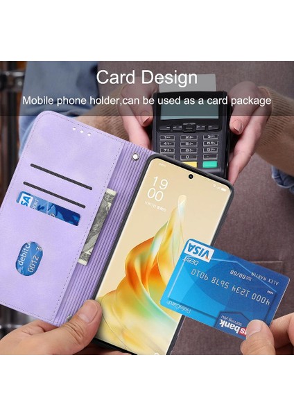 Oppo Için Filp Durumda Oppo 9 Pro Artı 5g Kredi Kartı Tutucu El Cüzdan Pu (Yurt Dışından) fırsatları