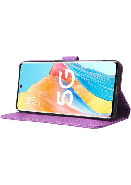 Oppo Oppo 8t 5g Kapak Için Kılıf Kickstand Manyetik Cüzdan Kart Tutucu (Yurt Dışından) modelleri