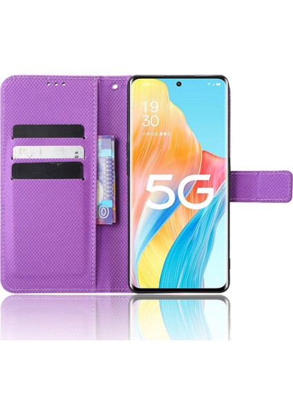 Oppo Oppo 8t 5g Kapak Için Kılıf Kickstand Manyetik Cüzdan Kart Tutucu (Yurt Dışından) fırsatları