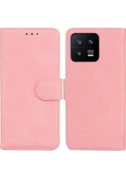 Xiaomi 13 5g Için Flip Case Standı Tutucu Premium Pu Deri Kart Yuvası (Yurt Dışından)