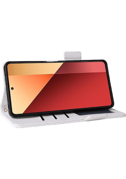 Xiaomi Redmi Için Not 13 Pro 4g Yan Toka Cüzdan Pu Deri Kart (Yurt Dışından)