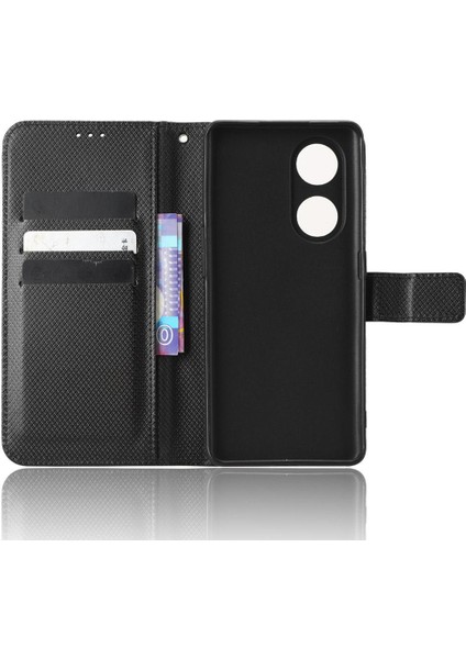 Oppo Oppo 8t 5g Kapak Için Kılıf Kickstand Manyetik Cüzdan Kart Tutucu (Yurt Dışından) indirimleri