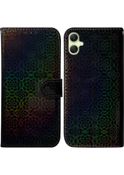 Samsung Galaxy A05 Glitter Renkli Premium Pu Deri Kılıf Standı (Yurt Dışından) fiyatları