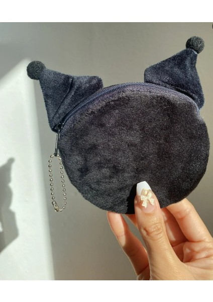 Kuromi Peluş Anahtarlık Bozuk Para Cüzdanı