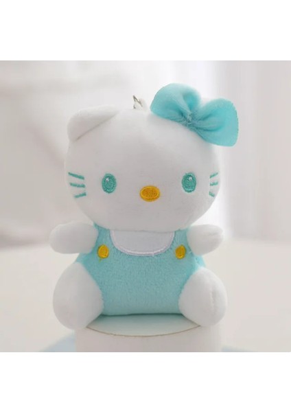 Hello Kitty Mavi Peluş Anahtarlık