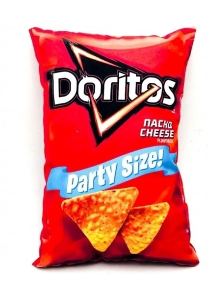 Kırmızı Doritos Yastık