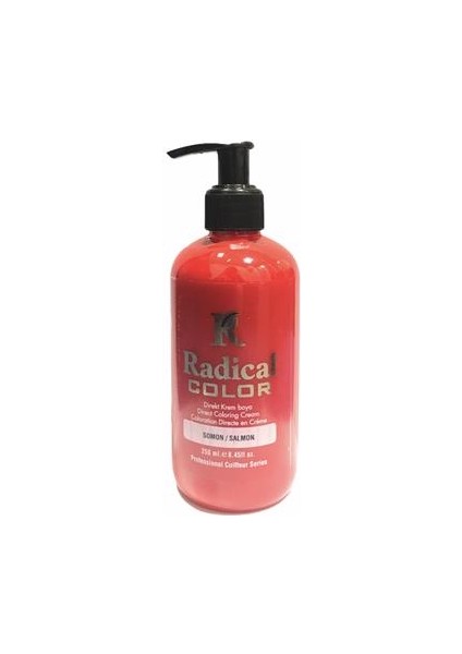 Color Su Bazlı Saç Boyası 250 ml Somon x 4 Adet