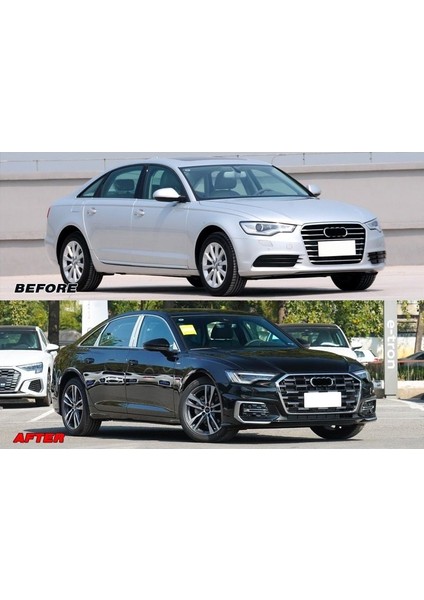 Audi a6 c7 to c8 2018+ dönüşüm body kit full seti 2011 / 2018