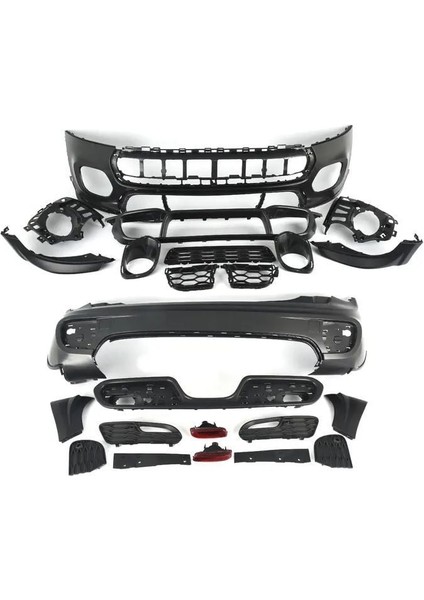 Mini cooper f55 f56 f57 jcw body kit tampon seti 2014+