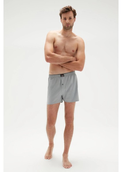 Erkek Penye Düz Renk Boxer 1400 - 6 Adet fiyatları