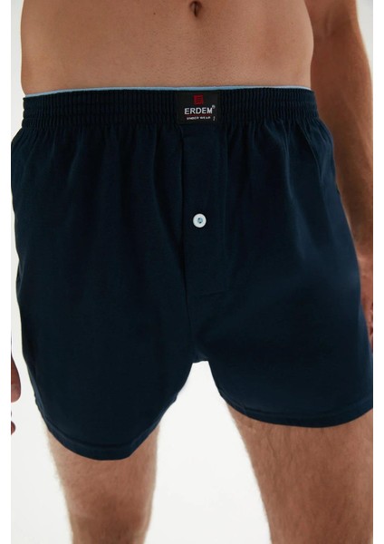 Erkek Penye Düz Renk Boxer 1400 - 3 Adet indirimleri